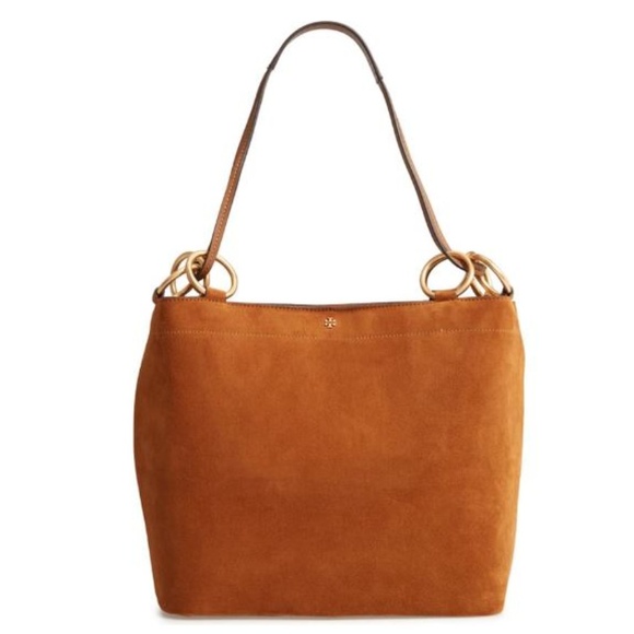Tory Burch Handbags - Tory Burch Farrah Silky Suede Tote